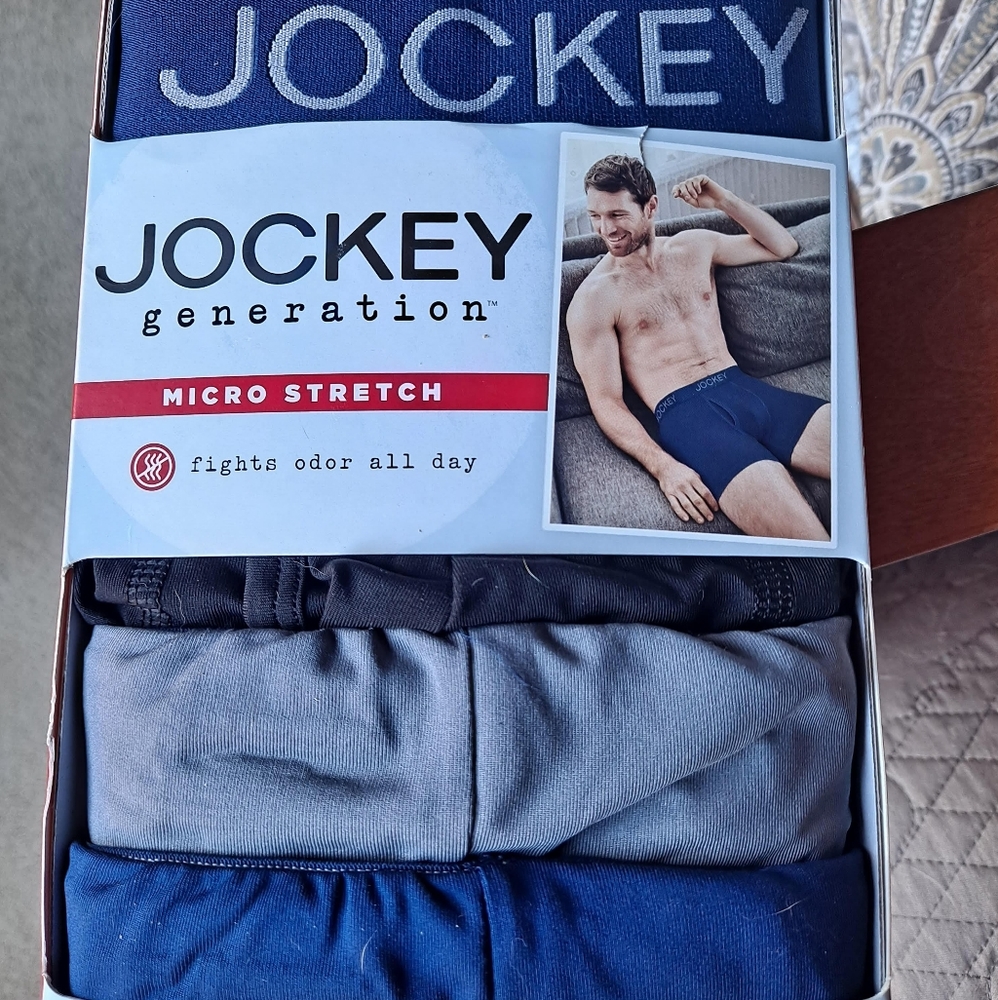 mens performs boxers size Large micro fiber 3 pack
